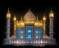 Mobile Preview: LED-Beleuchtungs-Set für LEGO® Taj Mahal #10256