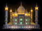 Mobile Preview: LED-Beleuchtungs-Set für LEGO® Taj Mahal #10256