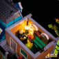 Preview: LED-Beleuchtungs-Set für LEGO® Bookshop / Buchhandlung #10270