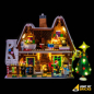 Mobile Preview: LED-Beleuchtungs-Set für LEGO® Lebkuchenhaus / Gingerbread House #10267