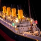 Preview: LED-​Beleuchtungs-Set für das LEGO®Set TITANIC #10294