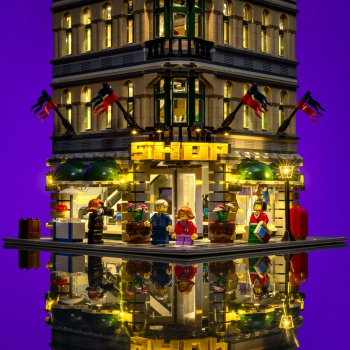 Preview: LMB 2.0 VERSION - LED-​Beleuchtungs-​Set für LEGO® Emporium #10211