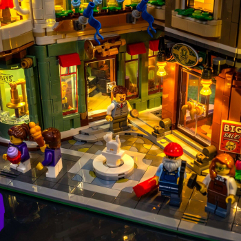 LMB 2.0 VERSION - LED-​Beleuchtungs-​​​​​​​Set für LEGO® Shopping Street #11371