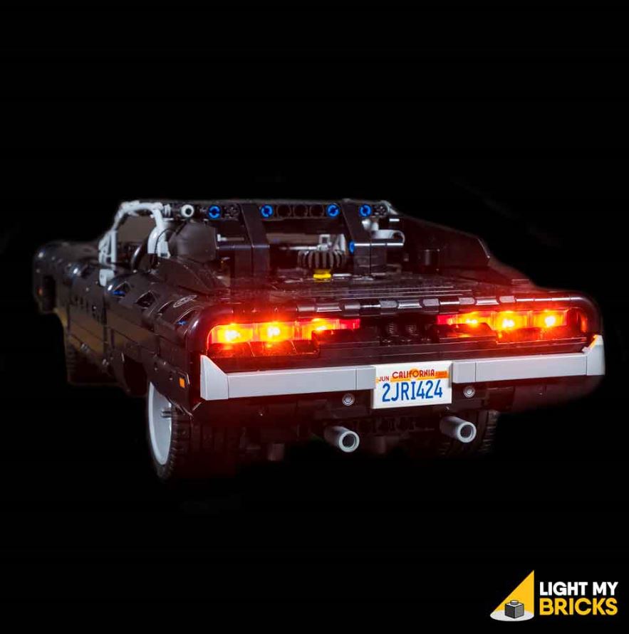 LED Licht Beleuchtung Set nur Für lego 42111 Für Doms Dodge Charger Aut 