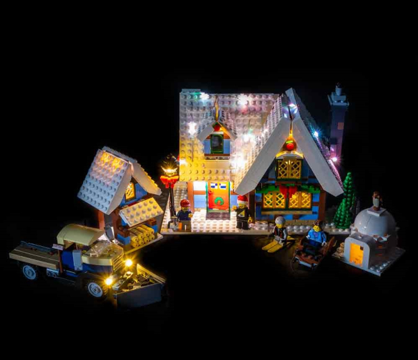 LED-Beleuchtungs-Set für LEGO® Winter Village Cottage #10229
