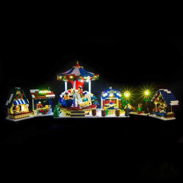 LED-Beleuchtungs-Set für LEGO® Winter Village Market #10235