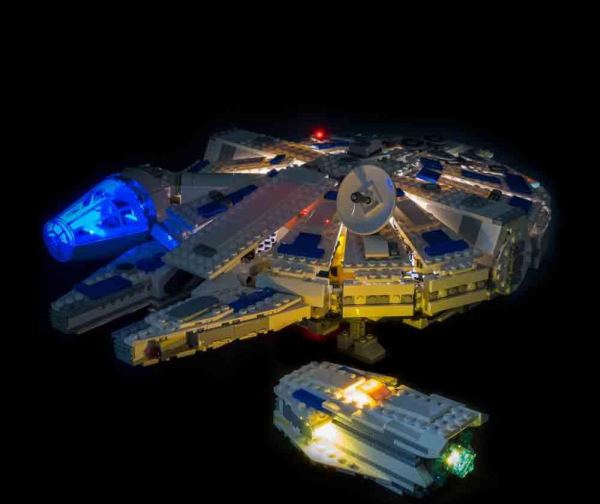 LED-Beleuchtungs-Set für LEGO® Star Wars Kessel Run Millennium Falcon #75212
