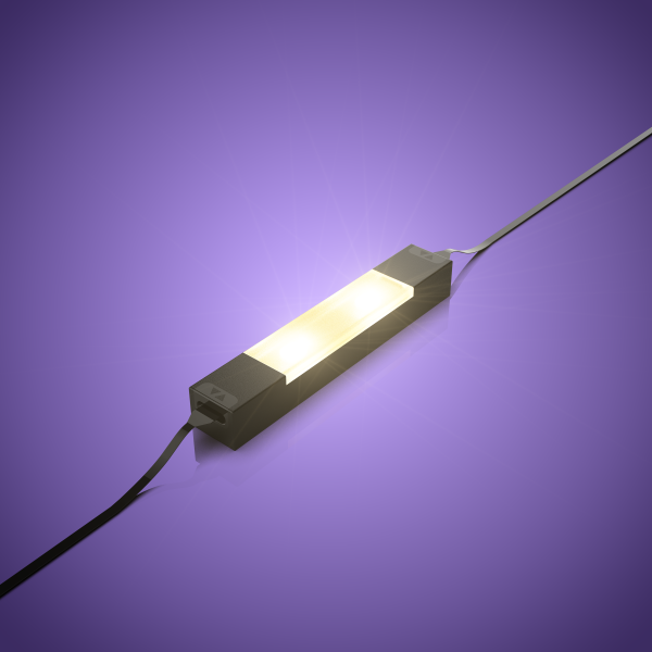 LMB 2.0 Version - Meteor LED mit je 2 LED, warmweiß (2er Pack)
