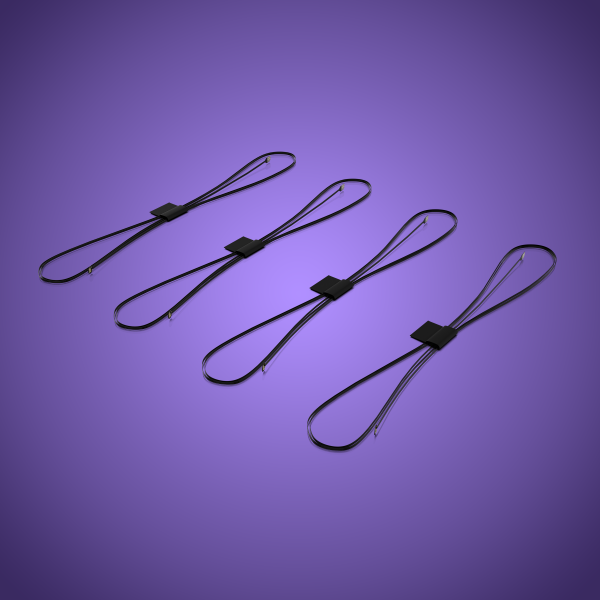 LMB 2.0 Version - Astro LED mit 30cm Kabel, GELB (4er Pack)