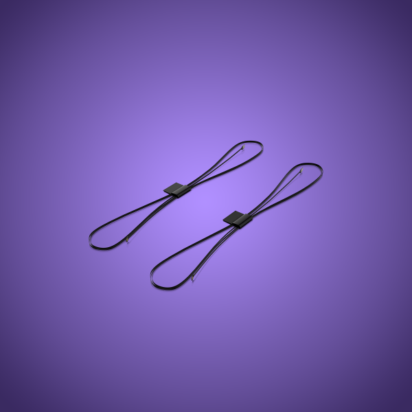 LMB 2.0 Version - weiße Astro REGULAR-​​LED mit 30cm Kabel, GRÜN auf ORANGE wechselnd (2er Pack)