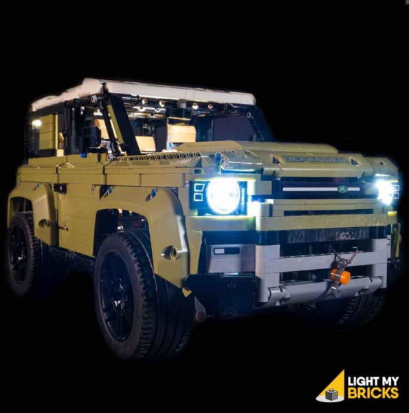 LED-Beleuchtung-Set für LEGO® Set Land Rover Defender #42110