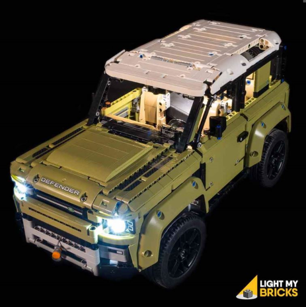 LED-Beleuchtung-Set für LEGO® Set Land Rover Defender #42110