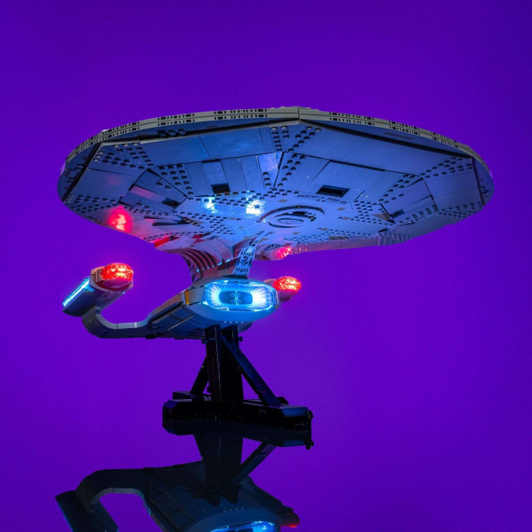 LMB 2.0 VERSION - LED-​Beleuchtungs-​​​​​​Set für LEGO® Star Trek U.S.S Enterprise NCC-1701-D #10356