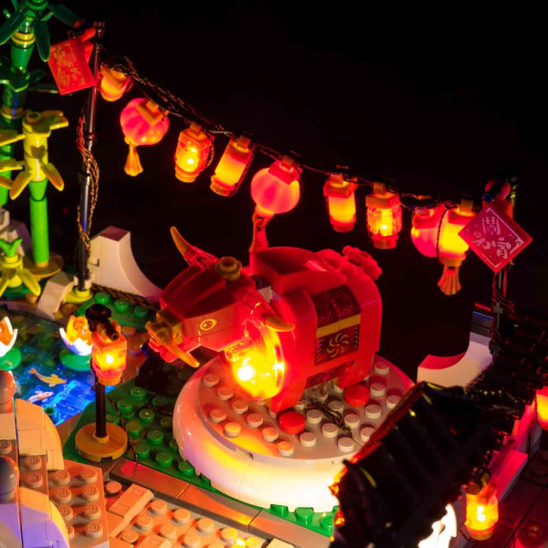 LED-Beleuchtungs-Set für LEGO® Frühlingslaternenfest #80107