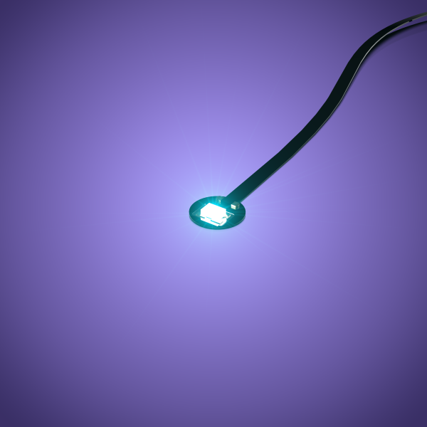 LMB 2.0 Version - Astro LED mit 15cm Kabel, HELLBLAU (4er Pack)