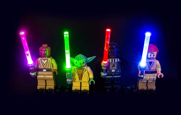 LED-Beleuchtungs-Set Star Wars Lichtschwerter