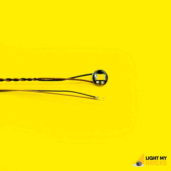 1x4 weiße MICRO LED mit 30 cm Verbindungskabel