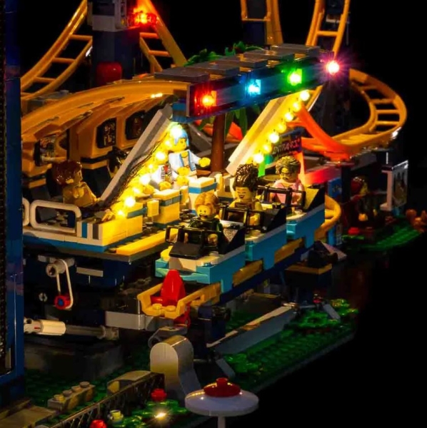 LED-​Beleuchtungs-Set für Lego® den Loop Coaster #10303