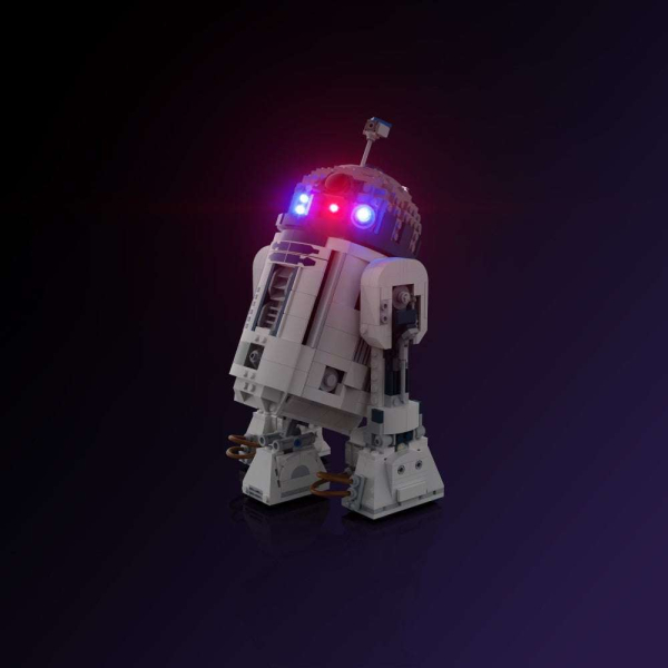 LMB 2.0 Version LED-​Beleuchtungs-​​Set für LEGO® Wars R2-D2 #75379